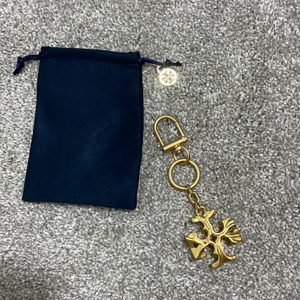 Tory Burch charm bag.